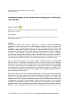Voorkeurstrategieë in die Noord-Sotho-vertaling van Terminologie van het tolken