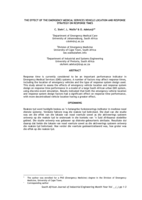 The effect of the emergency medical services vehicle location and response strategy on response times