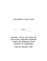 TEBA WNLA Finding Aid