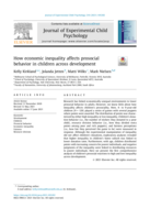 How economic inequality affects prosocial behavior in children across development