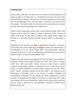 Attitudes towards lesbians and gay men: a university survey