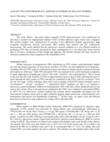 An easy two-step microwave assisted synthesis of SnO2/CNT hybrids