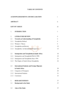 Xenophobia in South Africa: the views, opinions and experiences of international students at the Rand Afrikaans University