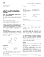 Chlorido{N-[2-(diphenylphosphanyl)- benzyl]-1-(pyridin-2-yl)methanamine-kP} gold(I)