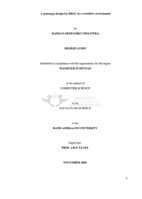 A prototype design for RBAC in a workflow environment