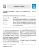 Multi-objective optimization of the stack of a thermoacoustic engine using GAMS