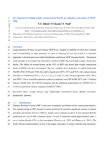 Development of lightweight construction blocks by alkaline activation of BOF slag