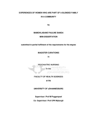 Experiences of women who are part of a blended family in a community