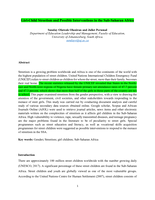 Girl-child streetism and possible interventions in the Sub-Saharan Africa