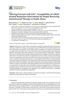 Moving forward with life : acceptability of a brief alcohol reduction intervention for people receiving antiretroviral therapy in South Africa