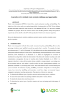 A narrative review of plastic waste pyrolysis : Challenges and opportunities