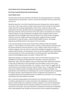Crisis? which crisis? the humanities reloaded