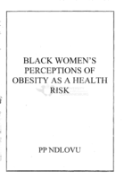 Black women's perceptions of obesity as a health risk