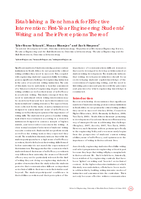 Establishing a benchmark for effective intervention : first-year engineering students’ writing and their perceptions thereof