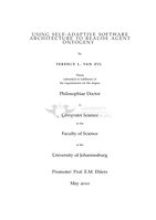 Using self-adaptive software architecture to realise agent ontogeny