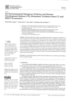 Do environmental stringency policies and human development reduce CO2 emissions? evidence from G7 and BRICS economies