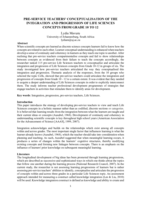 Pre-service teachers’ conceptualisation of the integration and progression of life sciences concepts from grade 10 to 12