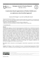 A motivation-based segmentation of Italian Airbnb users : an exploratory mixed method approach