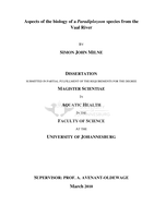 Aspects of the biology of a Paradiplozoon species from the Vaal River