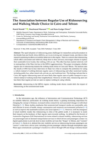 The association between regular use of ridesourcing and walking mode choice in Cairo and Tehran