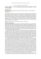 “I’m not a teacher”: A case of (dys)functional parent-teacher partnerships in a South African township
