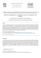 Industrial sustainability in a challenged economy : the Zimbabwe steel industry