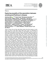Exploring causality of the association between smoking and Parkinson’s disease