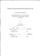 The effect of Crataegus oxyacantha Ø on homocysteine levels in males
