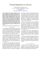 Towards reputation-as-a-service