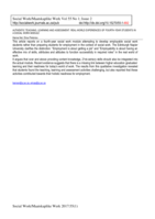Authentic teaching, learning and assessment : real-world experiences of fourth-year students in a social work module