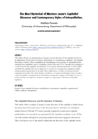 The most hysterical of masters : Lacan’s Capitalist discourse and contemporary styles of interpellation