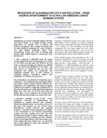 Mitigation of Ulaanbaatar city's air pollution - from source aportionment to ultra-low emission lignite burning stoves