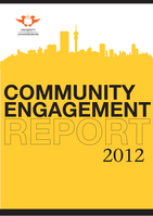 University of Johannesburg Community Engagement report, 2012