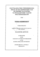 Posttraumatiese stressindroom : impak op die gesinsisteem van die primêre slagoffers : 'n opvolgstudie van die Westdene-busramp