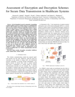Assessment of encryption and decryption schemes for secure data transmission in healthcare systems