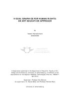Visual graphics for human rights : an art education approach