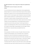 The ‘Ballot and the Brick’ : protest, voting and non-voting in post-apartheid South Africa