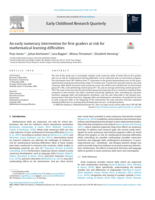 An early numeracy intervention for first-graders at risk for mathematical learning difficulties