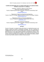 Planning and monitoring tool to control profitability in a manufacturing concern : a case study at C Chemicals