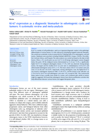 Ki-67 expression as a diagnostic biomarker in odontogenic cysts and tumors : a systematic review and meta-analysis