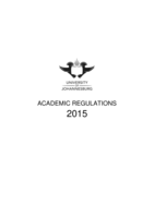 Academic regulations, 2015