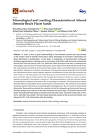 Mineralogical and leaching characteristics of altered ilmenite beach placer sands