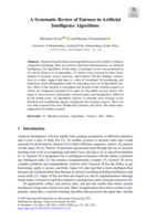 A systematic review of fairness in Artificial Intelligence Algorithms