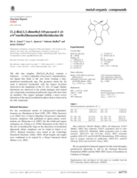 {1,2-Bis[(3,5-dimethyl-1H-pyrazol-1-yl-ĸN²)methyl]benzene}dichloridozinc(II)