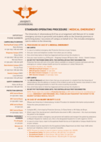Standard operating procedure - Medical emergency