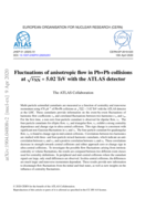 Fluctuations of anisotropic flow in Pb+Pb collisions at √sNN = 5.02 TeV with the ATLAS detector