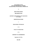 Life stories of boys who have been sexually abused: an educational psychological perspective.