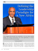 Defining the leadership paradigm for a New Africa