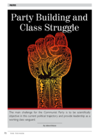 Party building and class struggle