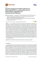 One-pot synthesized visible light-driven BiOCl/AgCl/BiVO4 n-p heterojunction for photocatalytic degradation of pharmaceutical pollutants